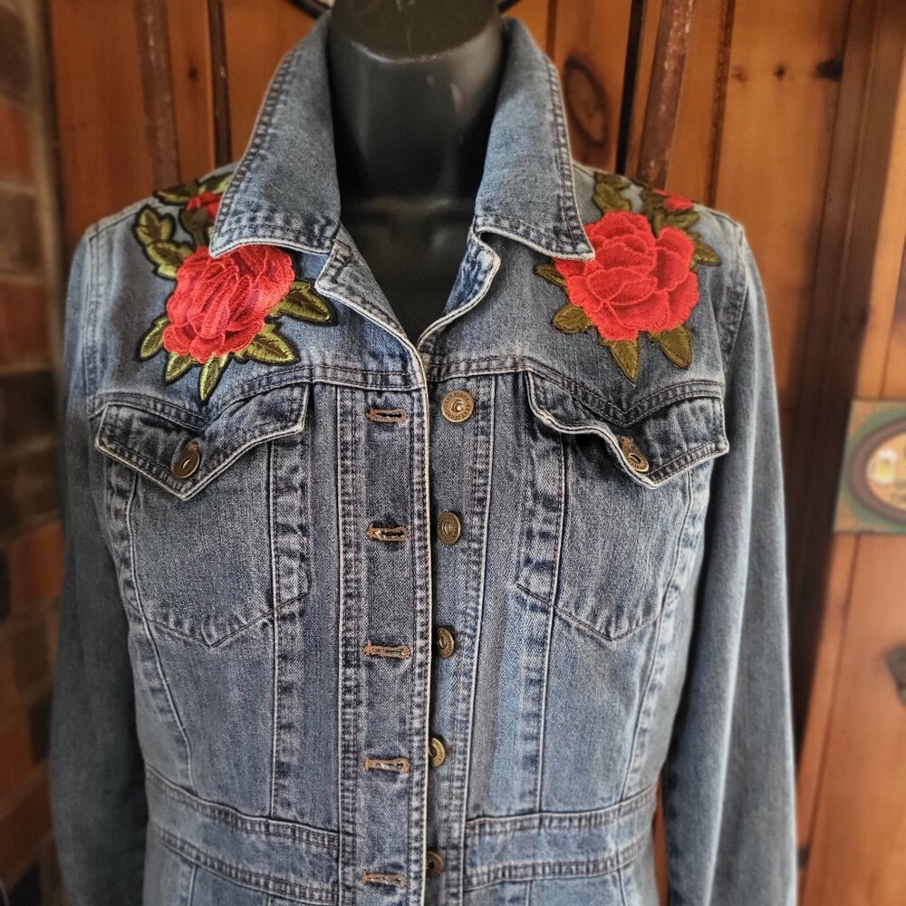 DKNY/Jeans Denim Jacket Upcycled